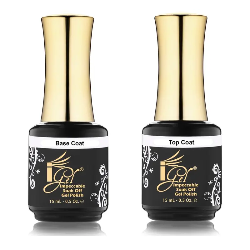 Igel Duo Combo: Dual-Function Base + Original Top Coat – 0.5 Oz 1