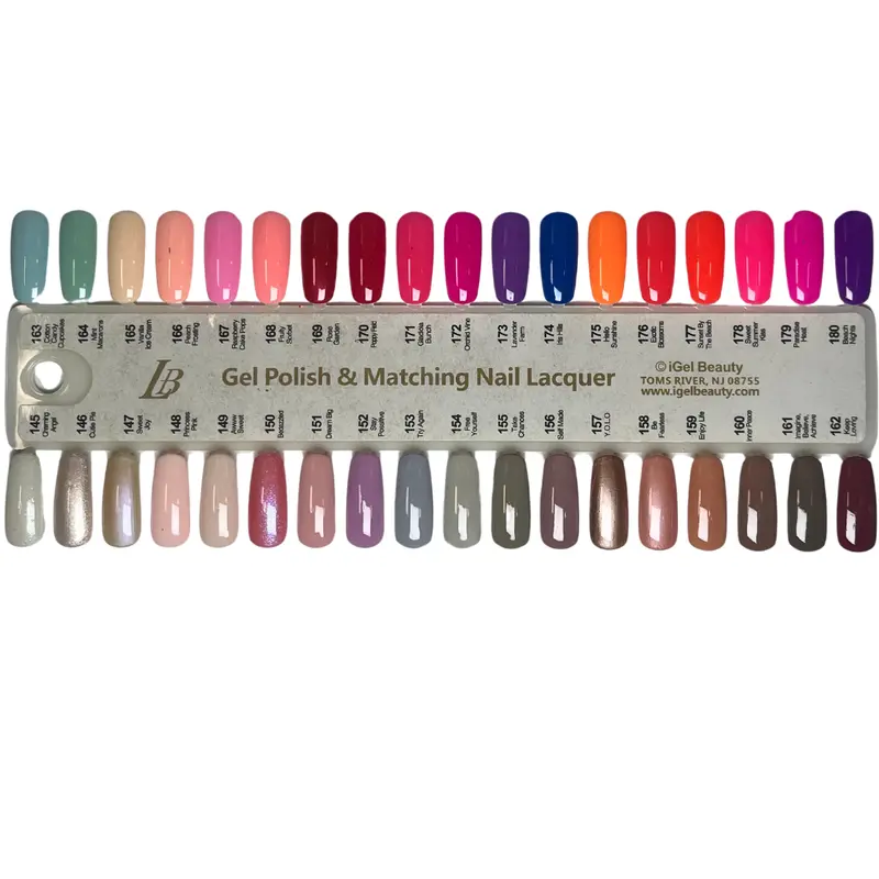 Igel Lb Duo Matching Gel Polish Set: Colors #Lb45–#Lb180 1