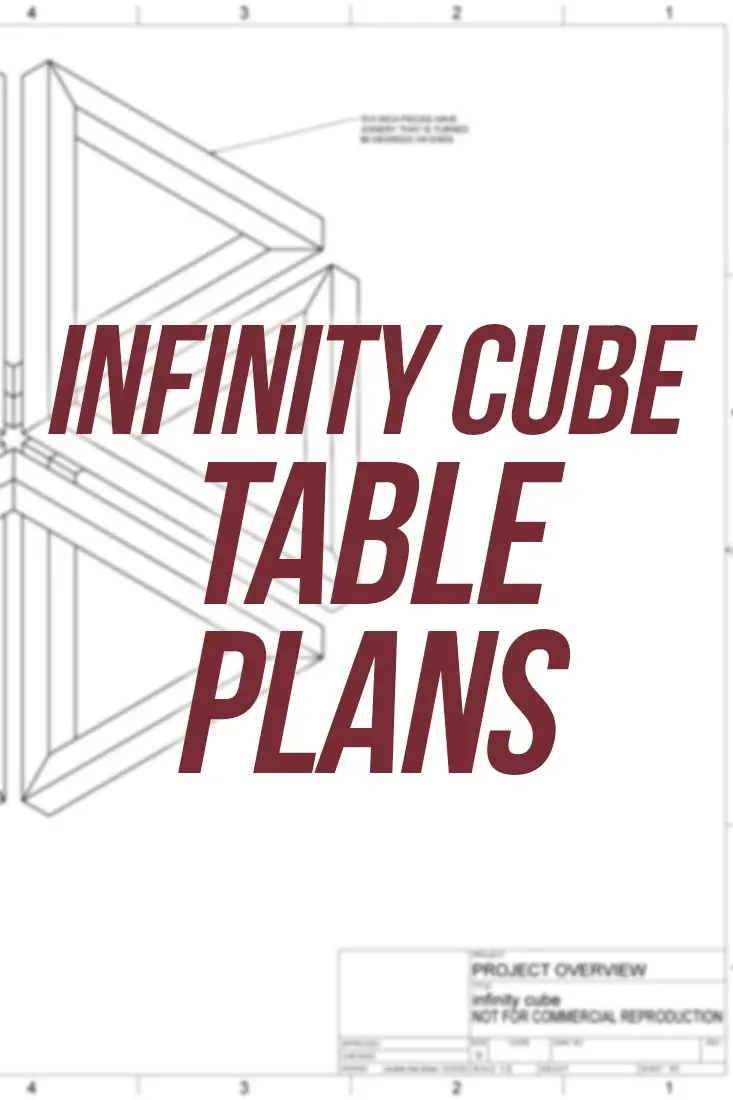 Infinity Cube Coffee Table — Free Build Plans 1