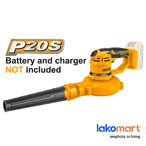 Ingco 20V Cordless Blower & Aspirator – Lithium-Ion Powered, Tool-Only (No Battery Or Charger) 1