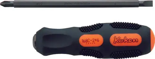 Interchangeable Ph2 Screwdriver Bit — 6Mm Shank, 210Mm Total Length 1
