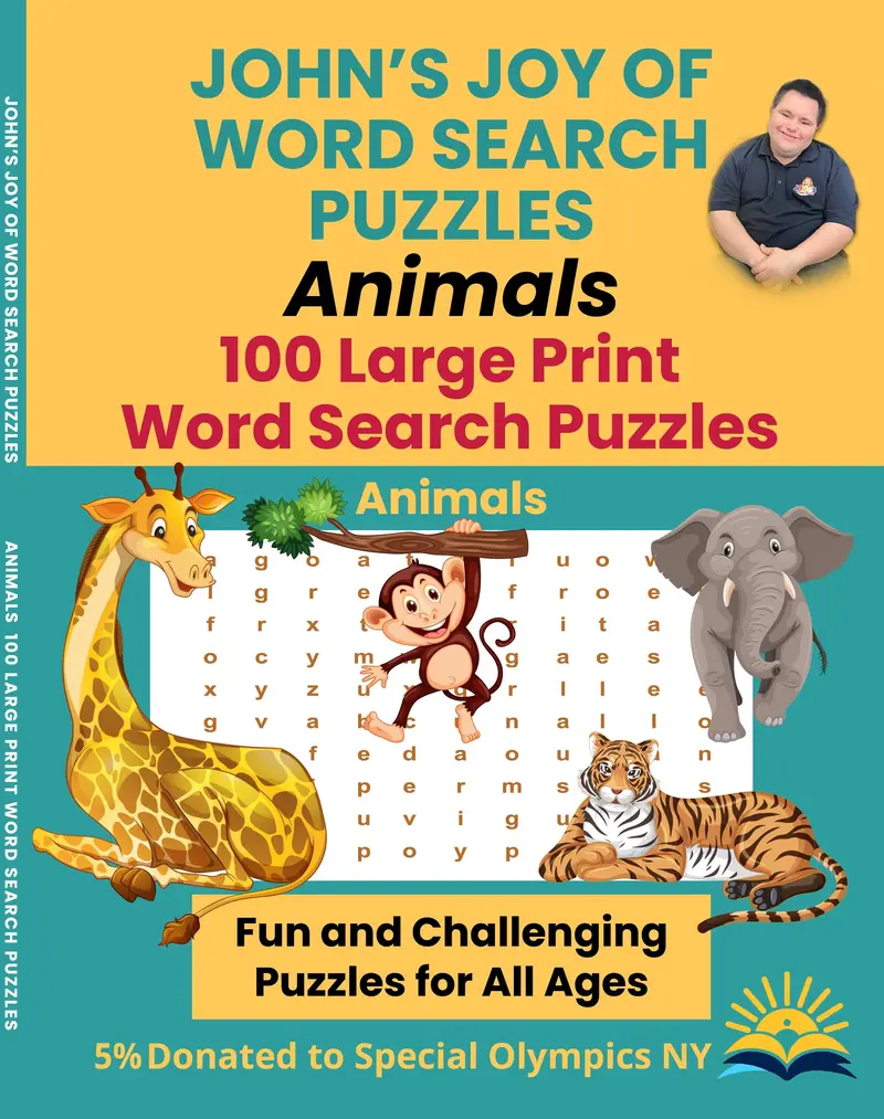 John'S Joy Of Word Search – Animal Lovers Edition 1