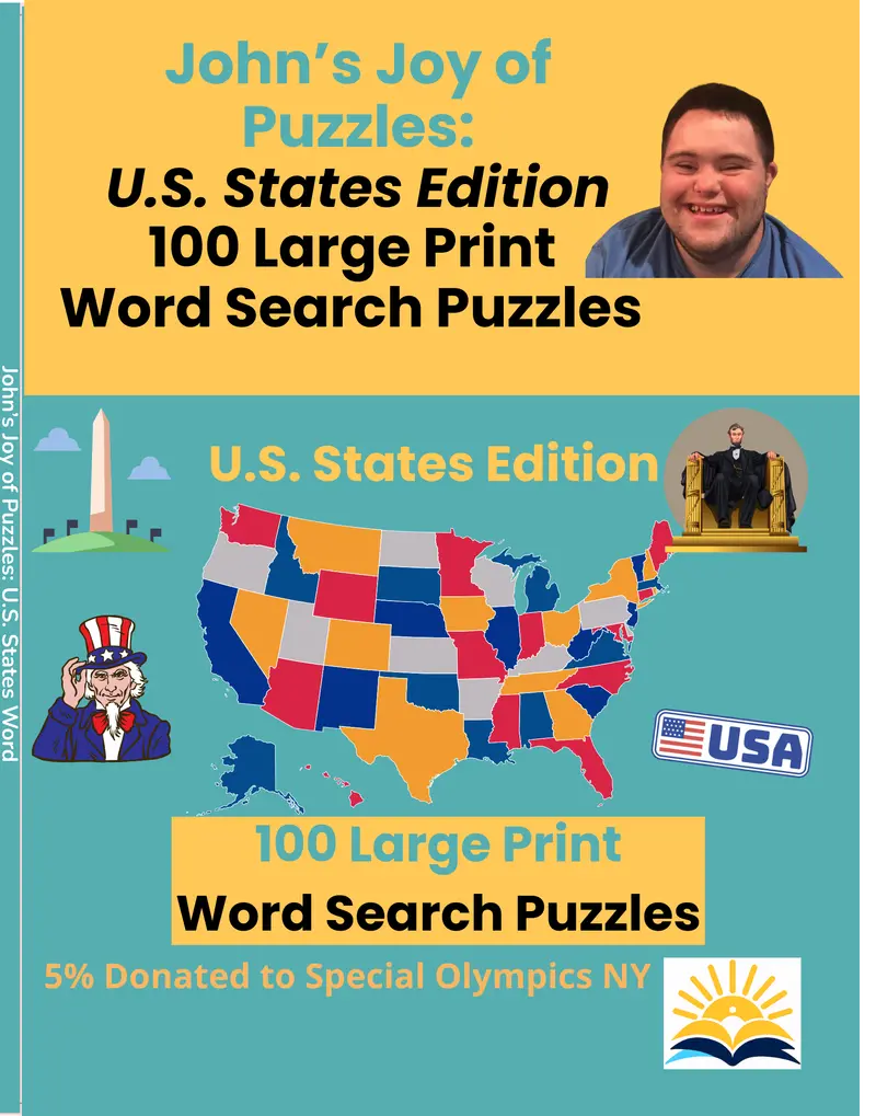 John'S Joy Of Word Search – U.S. States Edition 1