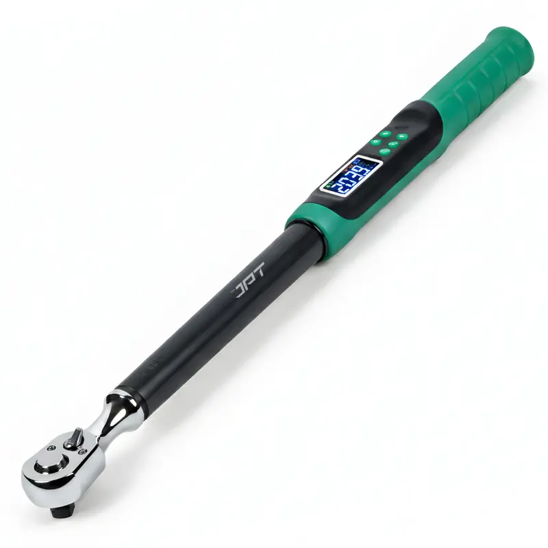 Jpt 1/2" Digital Torque Wrench – 10–200 N·M Range, Led/Buzzer Alerts, Peak & Track Modes, And Multi-Unit Display For Precision Fastening 1