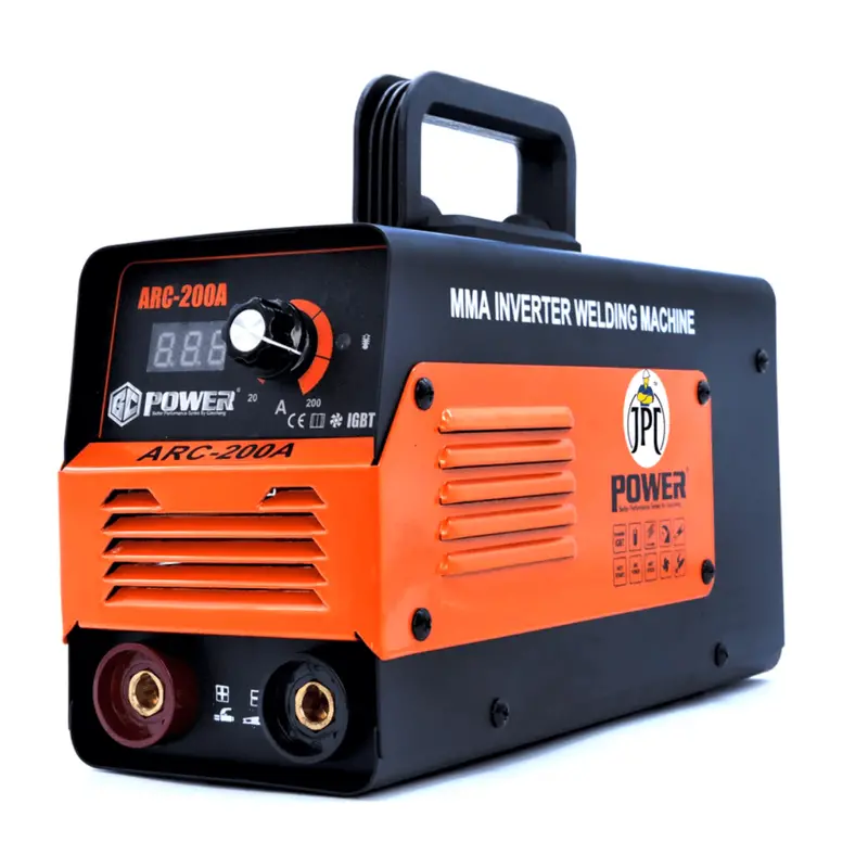 Jpt 200A Mma Arc Welder | Igbt Inverter | Digital Display | Hot Start & Anti-Stick | Includes Accessories & Mask 1