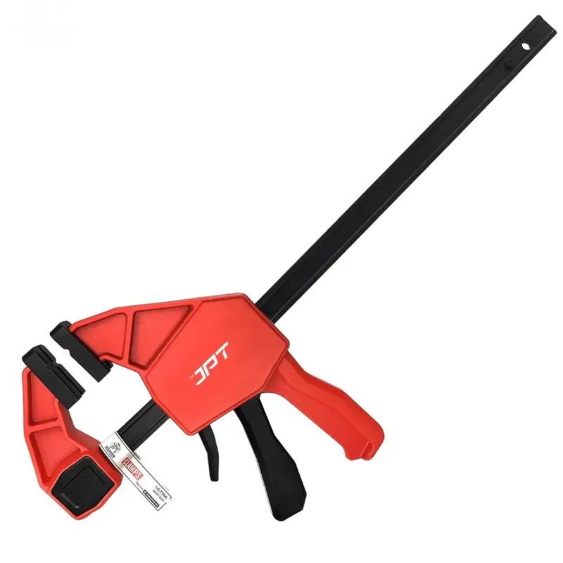 Jpt 21" Ultra-Heavy-Duty Quick-Grip Bar Clamp – 300Mm Range, Instant-Release Mechanism & 165 Lbs Hold For Small-Medium Wood Projects And Repair Work 1