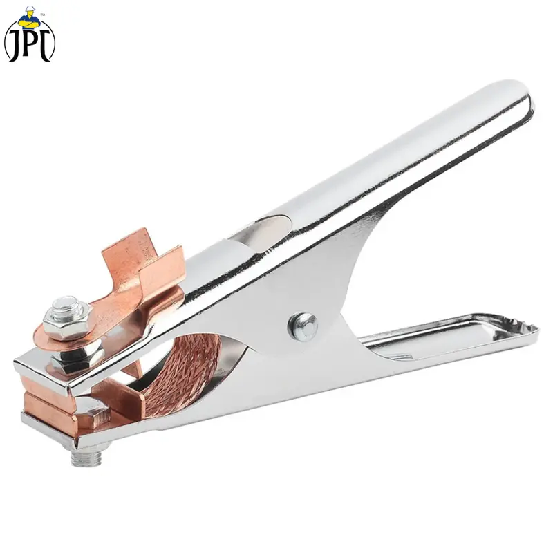 Jpt 300A Welding Earth Clamp – Heavy-Duty Grounding Clip Compatible With Mig, Mma, Tig, And Arc Welders 1