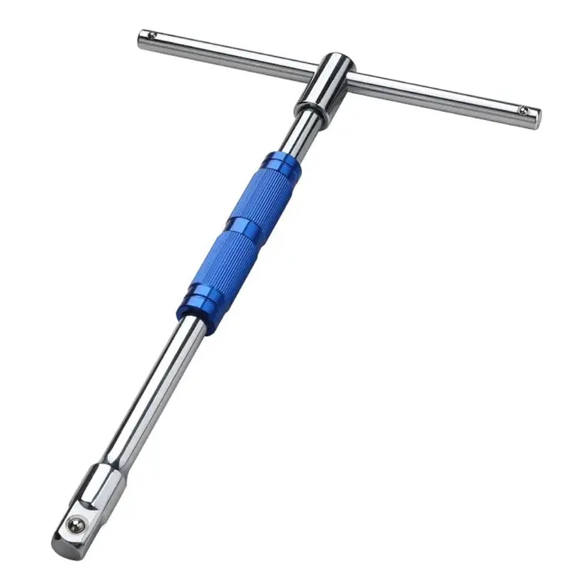 Jpt 360° Rotating T-Handle Socket Wrench | 1/2" Drive | Detachable T-Bar For Hex & 12-Point Sockets 1