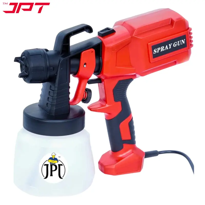 Jpt 400W Hvlp Spray Paint Gun – Corded 3-Mode Sprayer With 800Ml Detachable Cup, 360° Nozzle, And Adjustable Flow Control 1