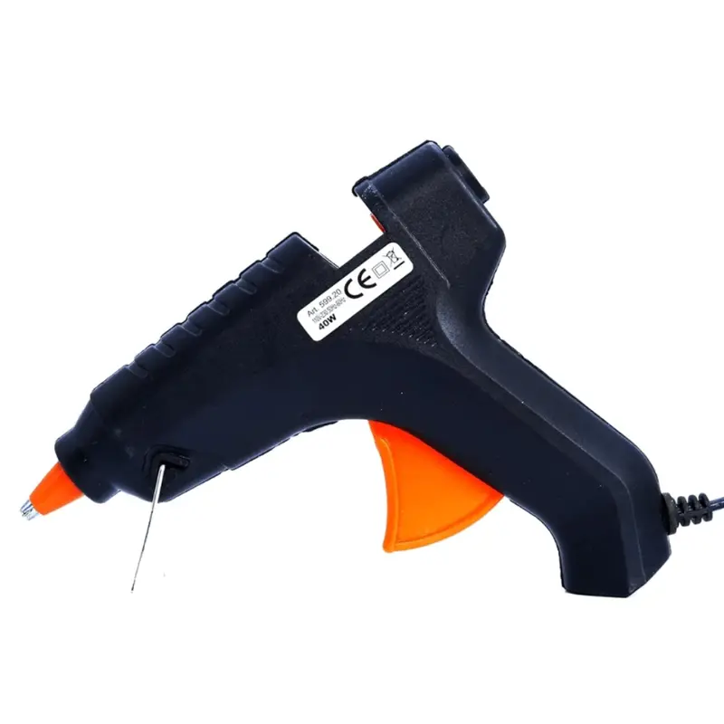Jpt 40W Adjustable Temperature Glue Gun – Compact 100–240V Hot Melt Tool For Paper, Wood, Plastic, Ceramic, And Textile Bonding 1