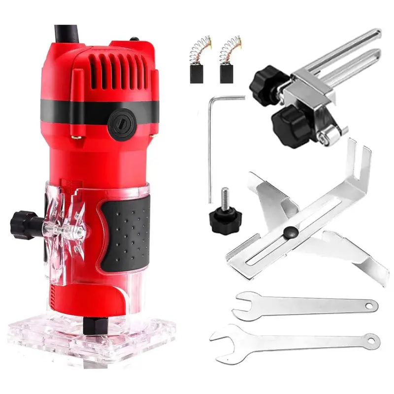 Jpt 700W Compact Wood Router | 30,000 Rpm | 60 Hz | 6.35Mm Collet For Precision Milling 1