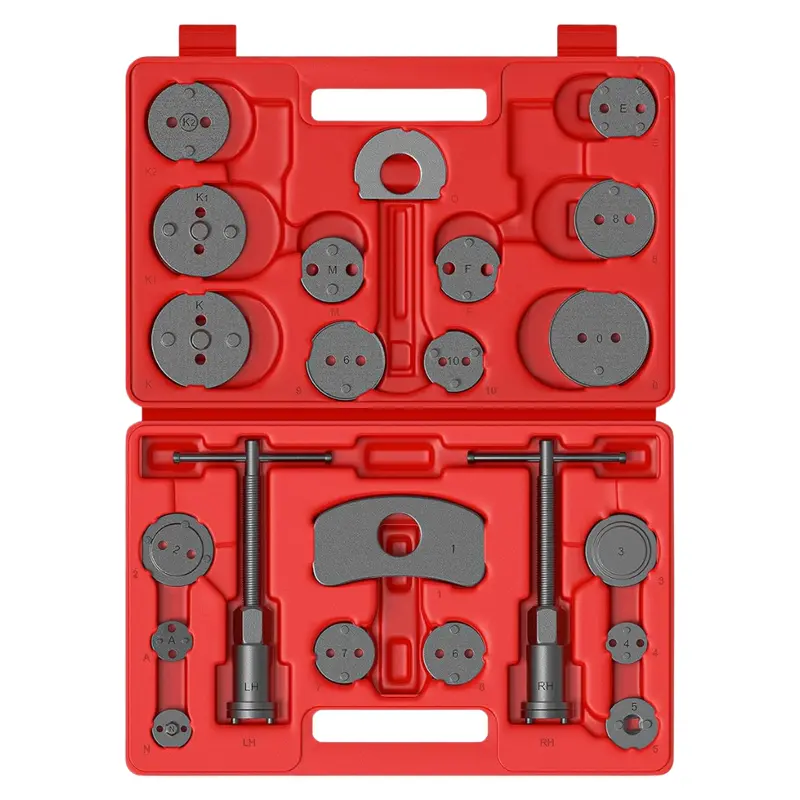 Jpt Brake Caliper Piston Rewind Kit – 22-Piece Universal Disc Brake Tool Set For Safe, Efficient Brake Pad Replacement On Cars And Suvs 1