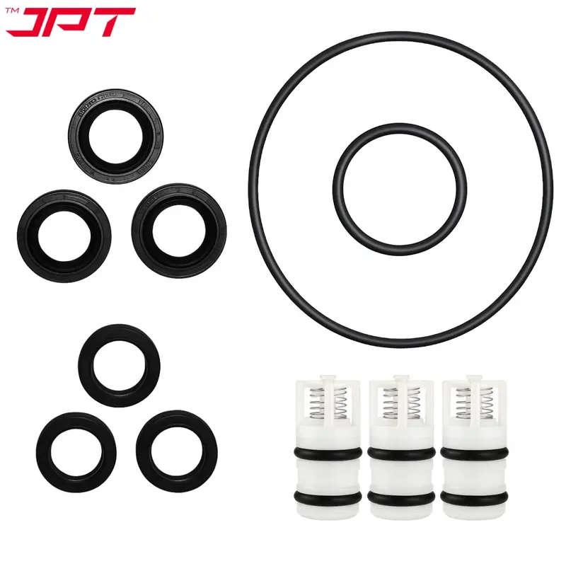 Jpt F10 Pump Service Kit: O-Rings, Oil/Water Seals, And Valve Set 1