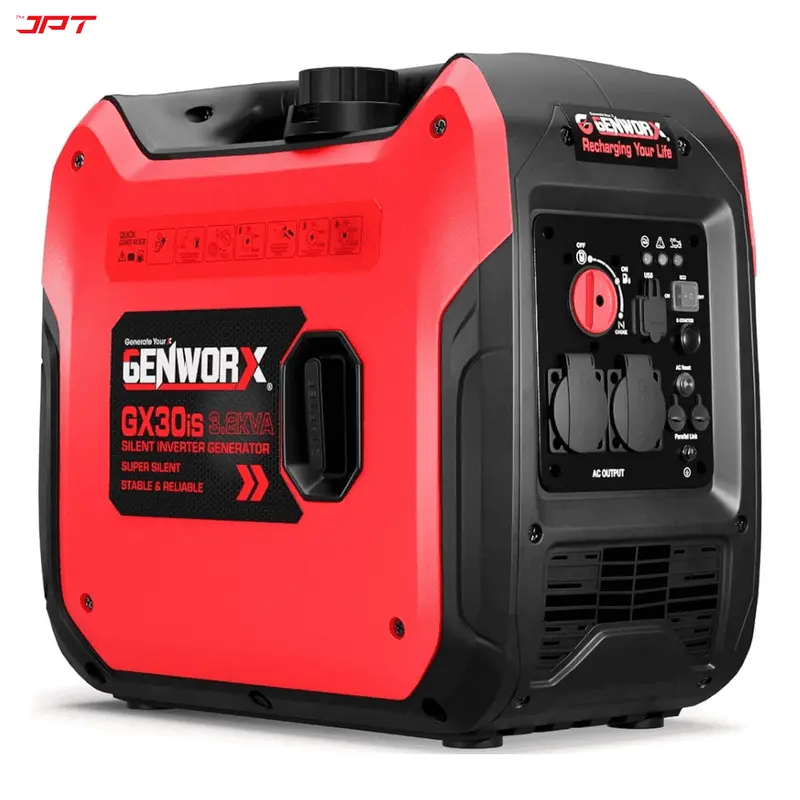 Jpt Genworx Gx30Is 3.2Kva Inverter Generator – 3200W Quiet Power, Push-Button Start, 4.5-Hour Endurance 1