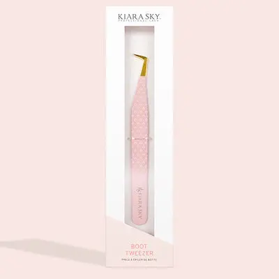 Kiara Sky Boot-Shape Lash Tweezer 1