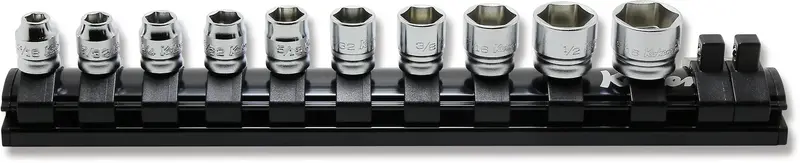 Ko-Ken 1/4" Drive 10-Piece Z-Series 6-Point Sae Socket Set 1