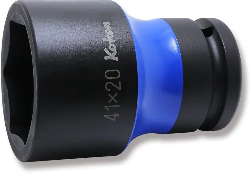 Ko-Ken 3/4" Drive Color-Coded Rear Wheel Nut Socket (41 × 20 Mm Hex To Square) 1