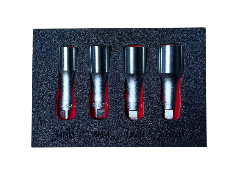 Ko-Ken Z-Series 3300Cz Clip-On Spark Plug Socket Set With Foam Insert 1