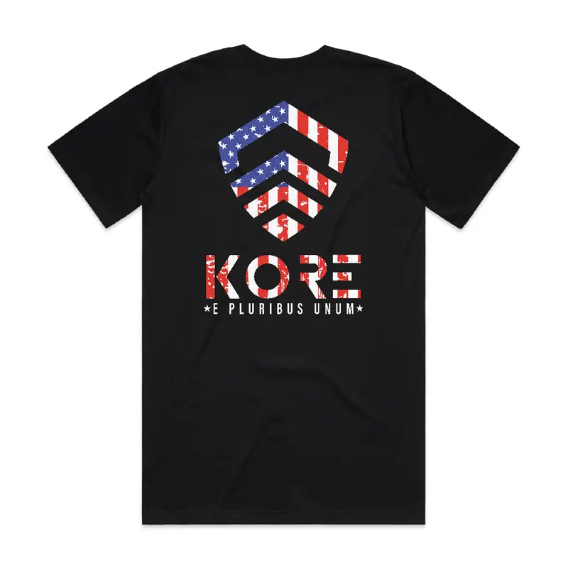 Kore American Flag T-Shirt – Patriotic Graphic Tee 1