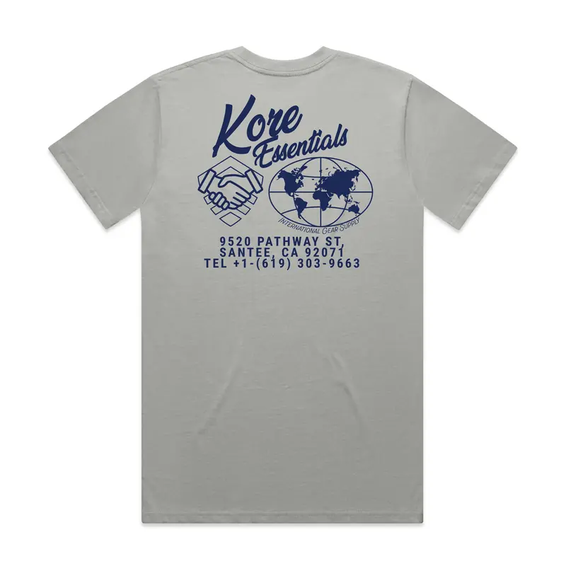 Kore International Flag T-Shirt – Premium Fit Apparel 1