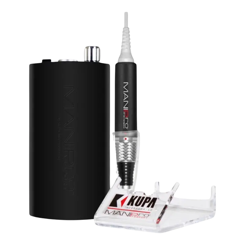 Kupa Manipro Passport Nail Drill – Black Phantom Limited Edition (Dual Voltage: 110V/220V) 1