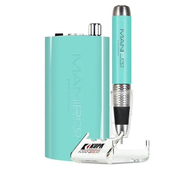 Kupa Manipro Passport Nail Drill – Teal Limited Edition (Dual Voltage: 110V/220V) 1