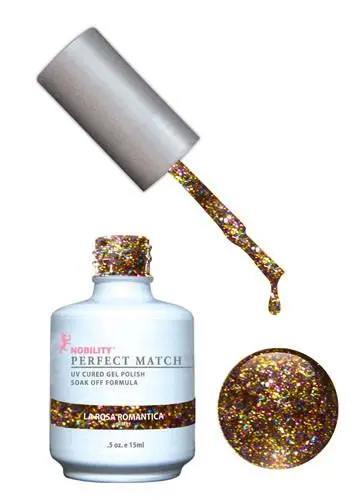 La Rosa Romantica Floral Tone #55 – Perfect Match Nail Polish 1