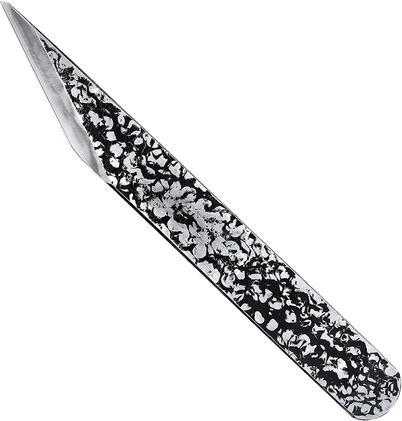 Left-Hand Kiridashi Knife – 24Mm Hand-Forged Blade For Precision Craft Work 1