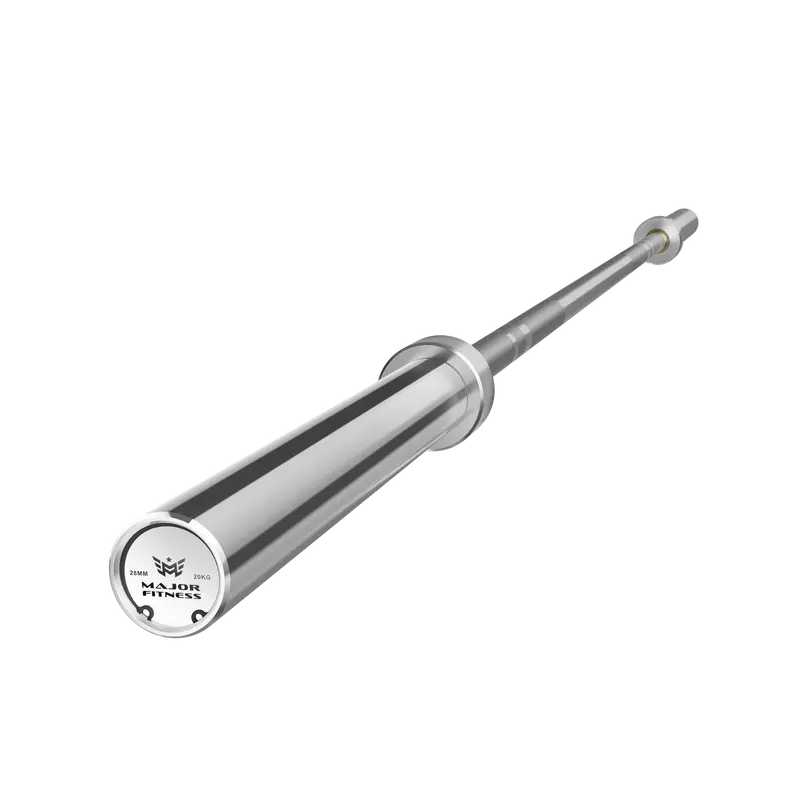 Major Fitness 7-Foot Olympic Barbell – 20 Kg Home Gym Steel Bar 1