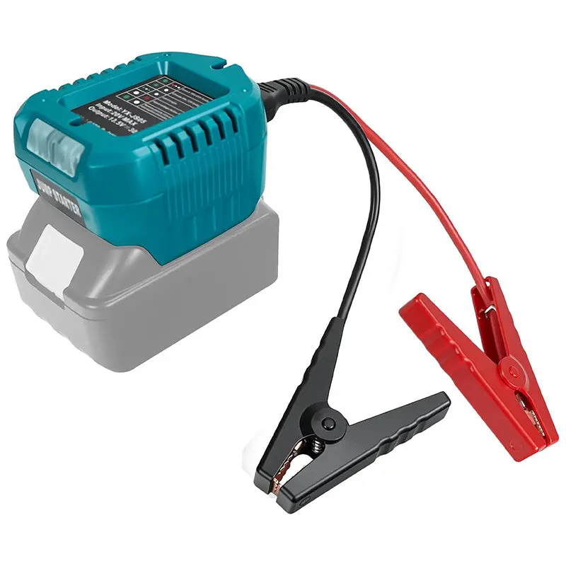Makita 18V Lxt Portable Jump Starter Adapter – Compact 12V Emergency Booster For Light-Duty Vehicles 1