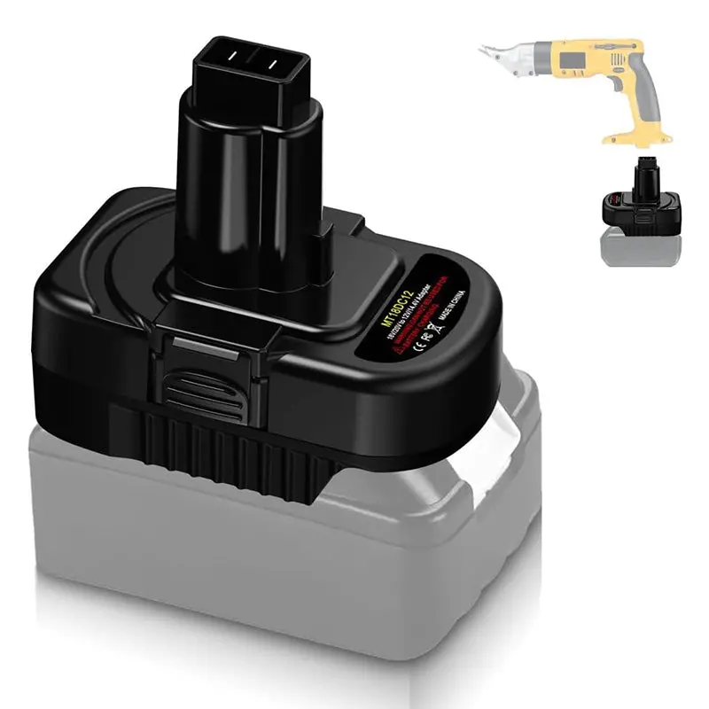 Makita 18V Lxt To Dewalt 12V–14.4V Ni-Mh Battery Adapter 1