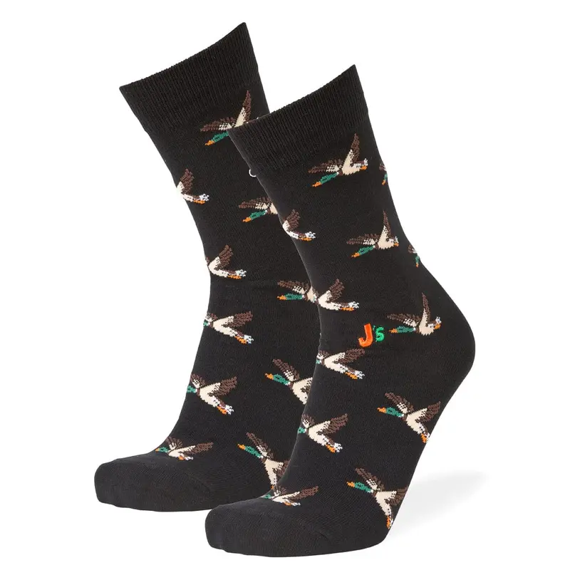 Mallard Duck Pattern Crew Socks 1