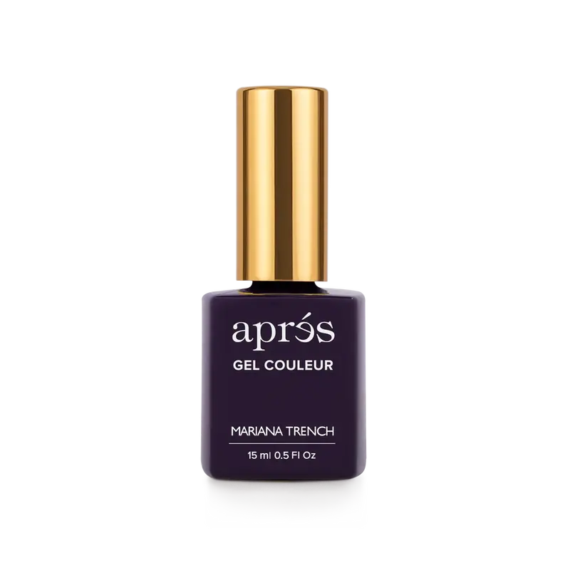 Mariana Trench Gel Polish – Deep Navy Blue, J03 1