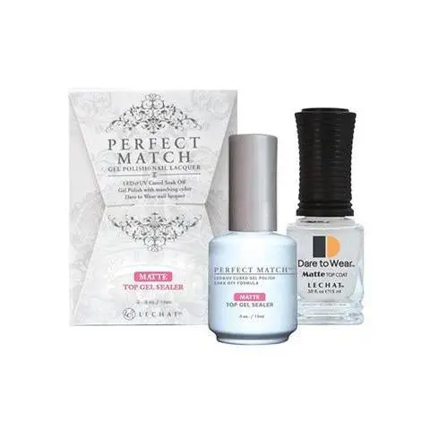 Matte Top Gel Sealer – Perfect Match Finishing Coat 1