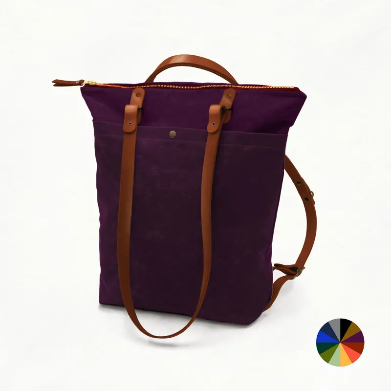 Maywood Plum-Hued Bag Making Kit – Designer Diy Sewing Set 1