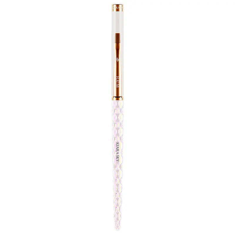 Medium Flat Nail Art Brush For Smooth Coverage & Gradients 1