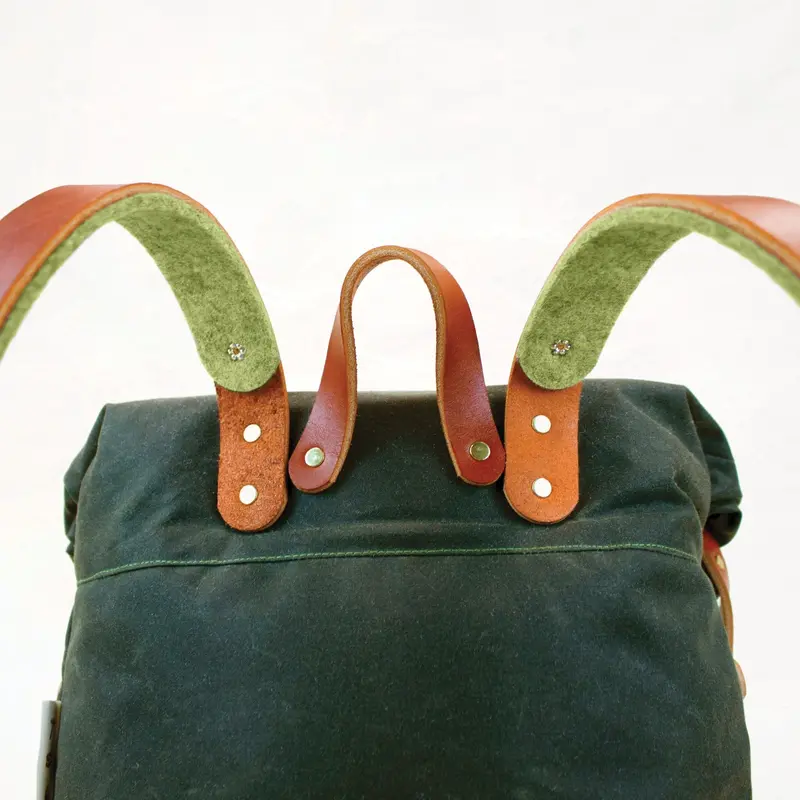 Merino Wool-Felt Backpack Strap Padding Kit – Comfort Upgrade 1