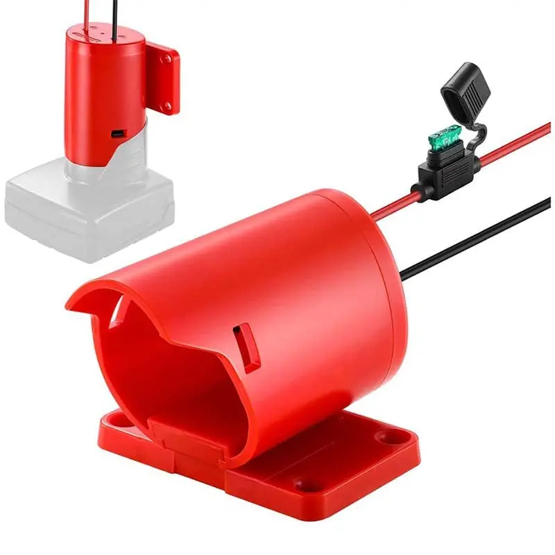 Milwaukee M12 Battery Adapter For Power Wheels With Integrated Fuse – Secure 12V Ride-On Conversion Kit For Rc Cars & Stem Learning 1
