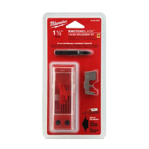 Milwaukee Switchblade 3-Blade Replacement Kit – 2-Inch Cutting Blades 1