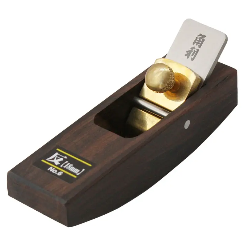 Mini Ebony Compass Plane – 18Mm Hand-Fitted Curved Body 1