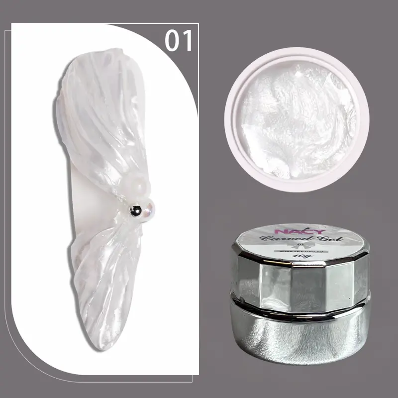 Nacy 3D Carved Gel Sculpting Kit – Shade 01 1