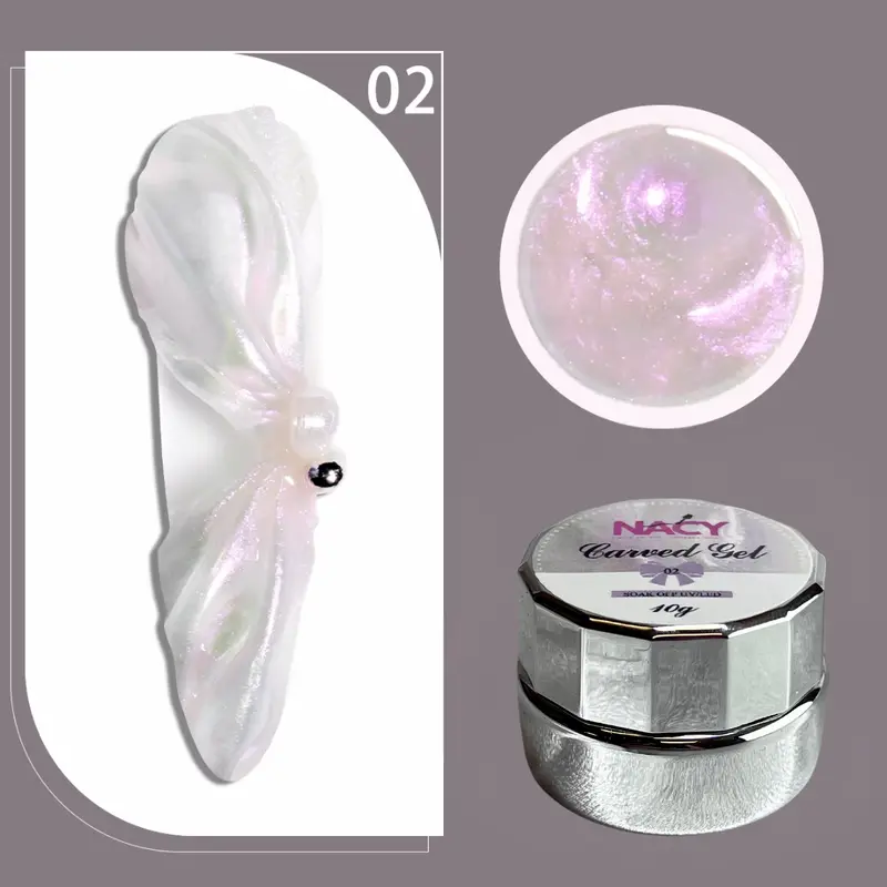 Nacy 3D Carved Gel Sculpting Kit – Shade 02 1