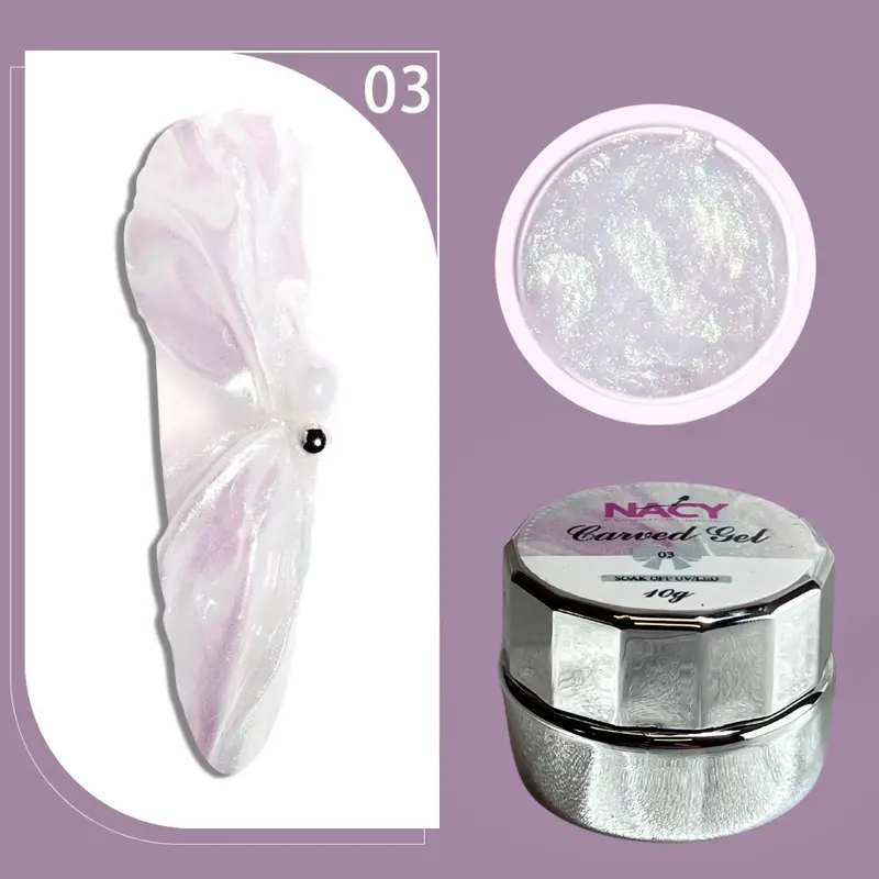 Nacy 3D Carved Gel Sculpting Kit – Shade 03 1