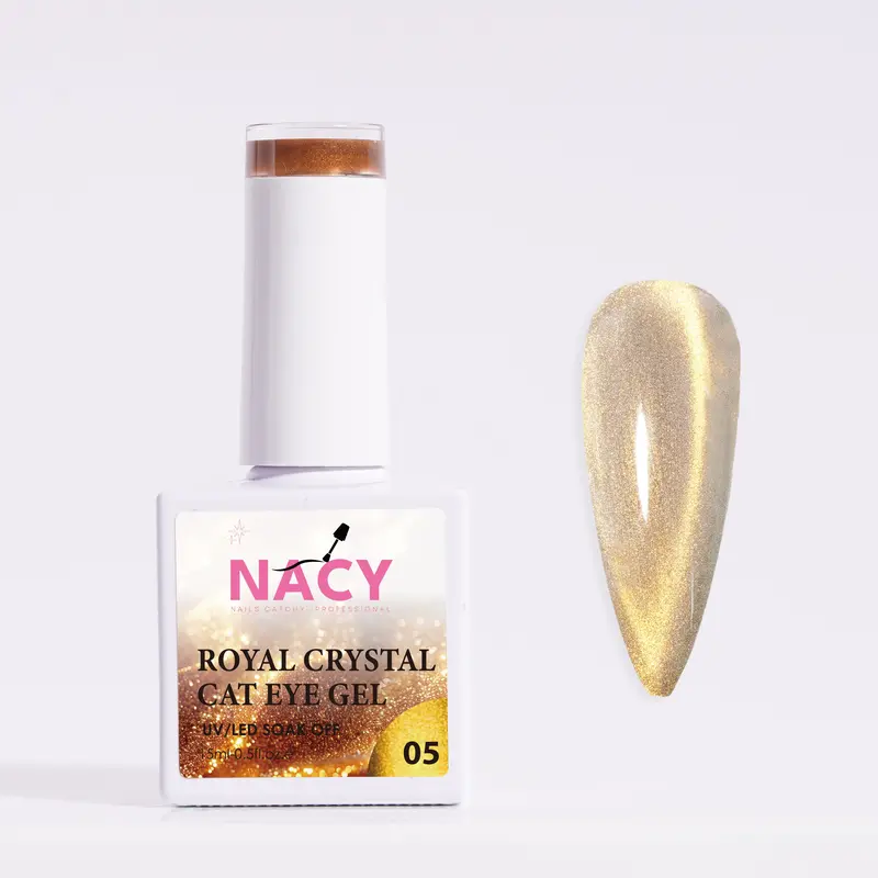 Nacy Royal Fall Cat Eye Gel Polish – Moonlight Crystal Shade 05 1