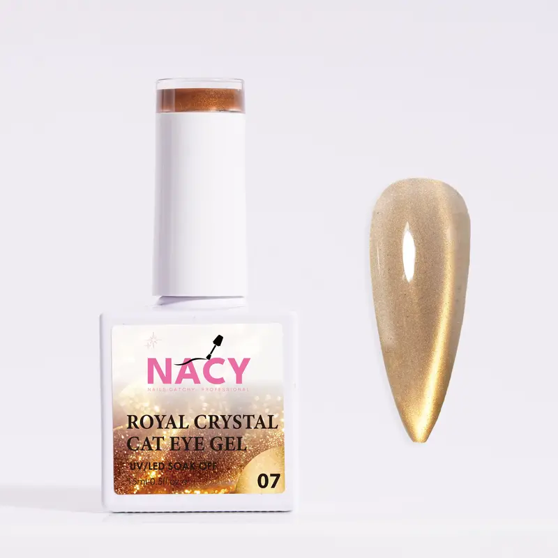 Nacy Royal Fall Cat Eye Gel Polish – Moonlight Crystal Shade 07 1
