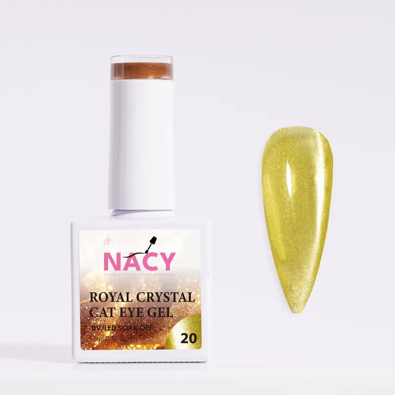Nacy Royal Fall Series: Moonlight Crystal Cat Eye Gel In Shade 20 1