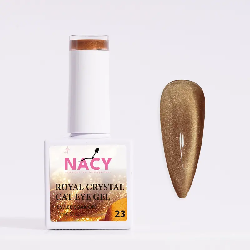Nacy Royal Fall Series: Moonlight Crystal Cat Eye Gel In Shade 23 1