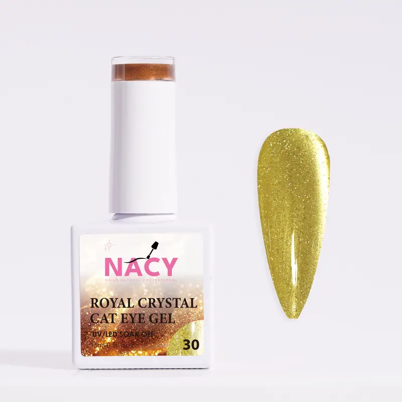 Nacy Royal Fall Series: Moonlight Crystal Cat Eye Gel In Shade 30 1