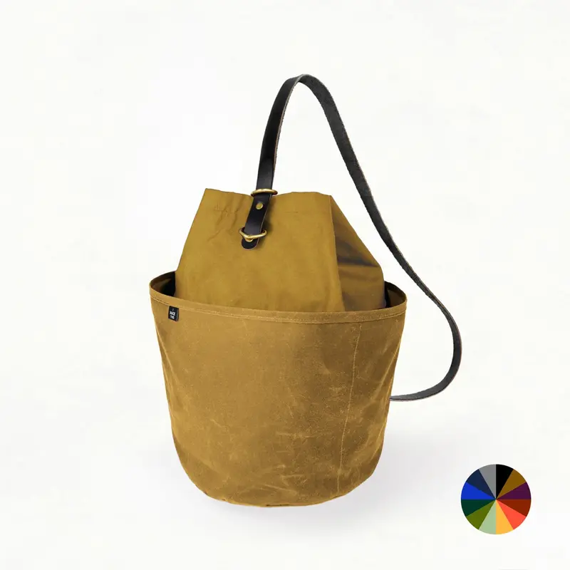 Naito Mustard-Tone Bag Construction Kit – Stylish Sewing Kit 1