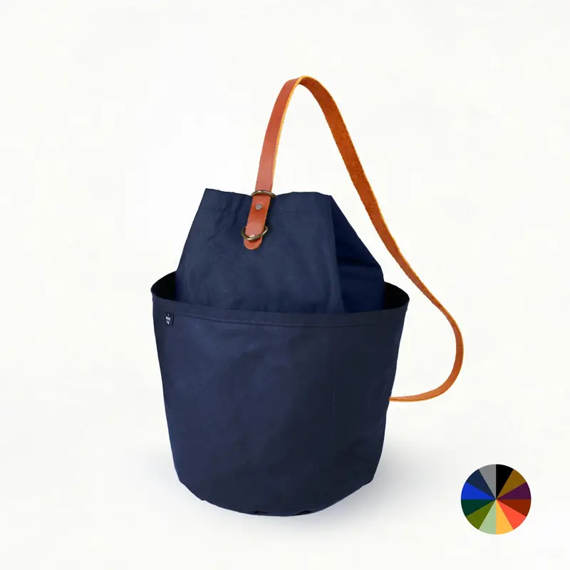 Naito Navy Blue Bag Maker Kit – Premium Diy Leathercraft Collection 1